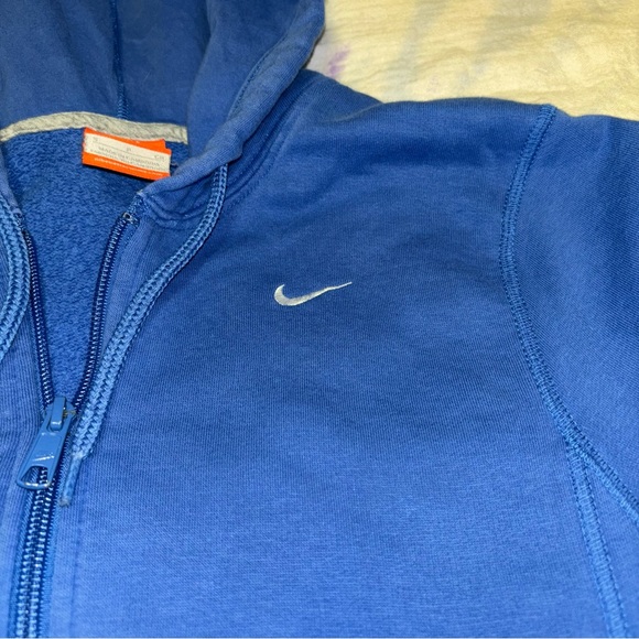Vintage Nike “The Athletic Department” Full Front Zip Hooded Fleece Jacket Small - Picture 4 of 4